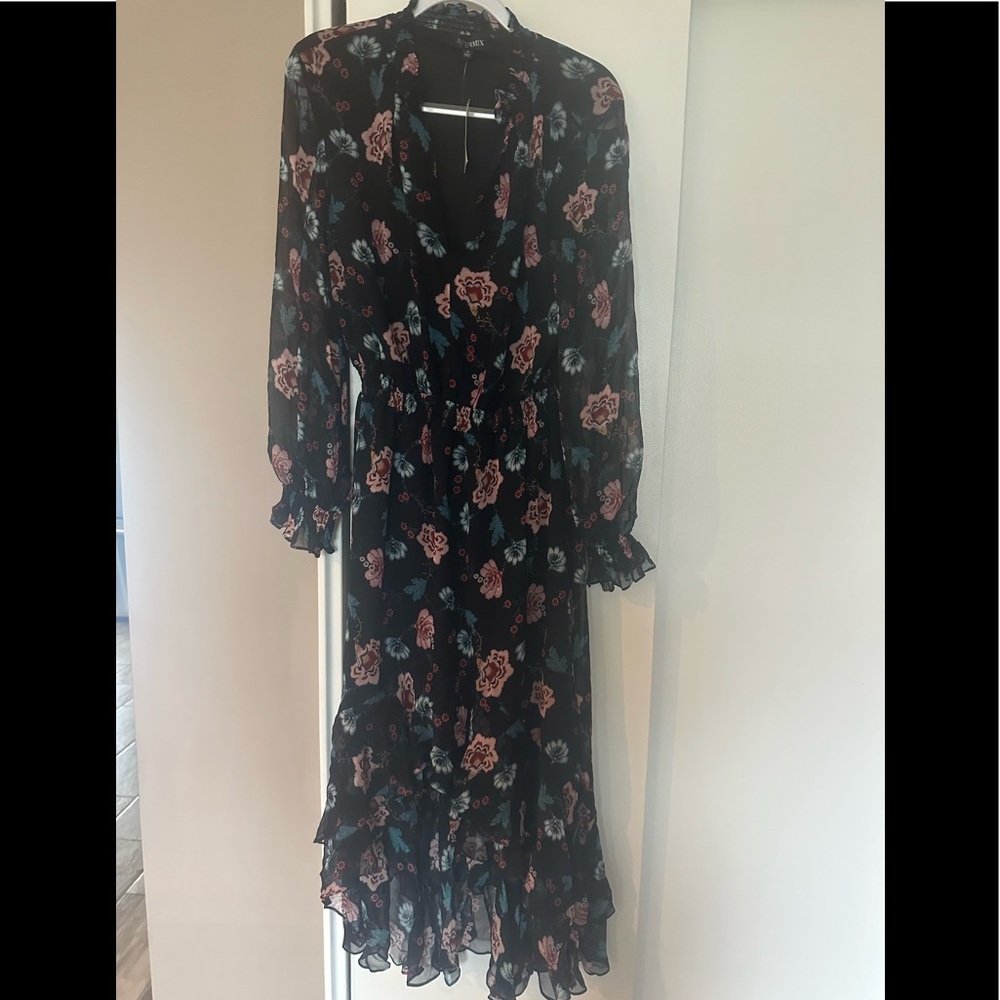 Intermix Exclusive Vera High Low Dress